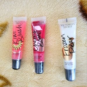 VICTORIA'S SECRET Flavored Lipgloss 3 pack NWT